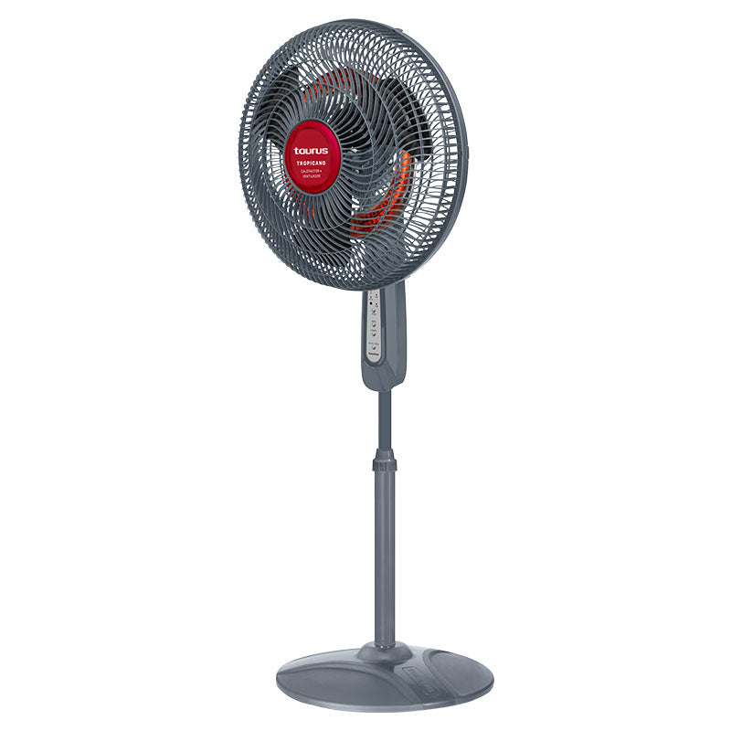 Ventilador - Calefactor  3 en 1 Tropicano 18" negro Taurus
