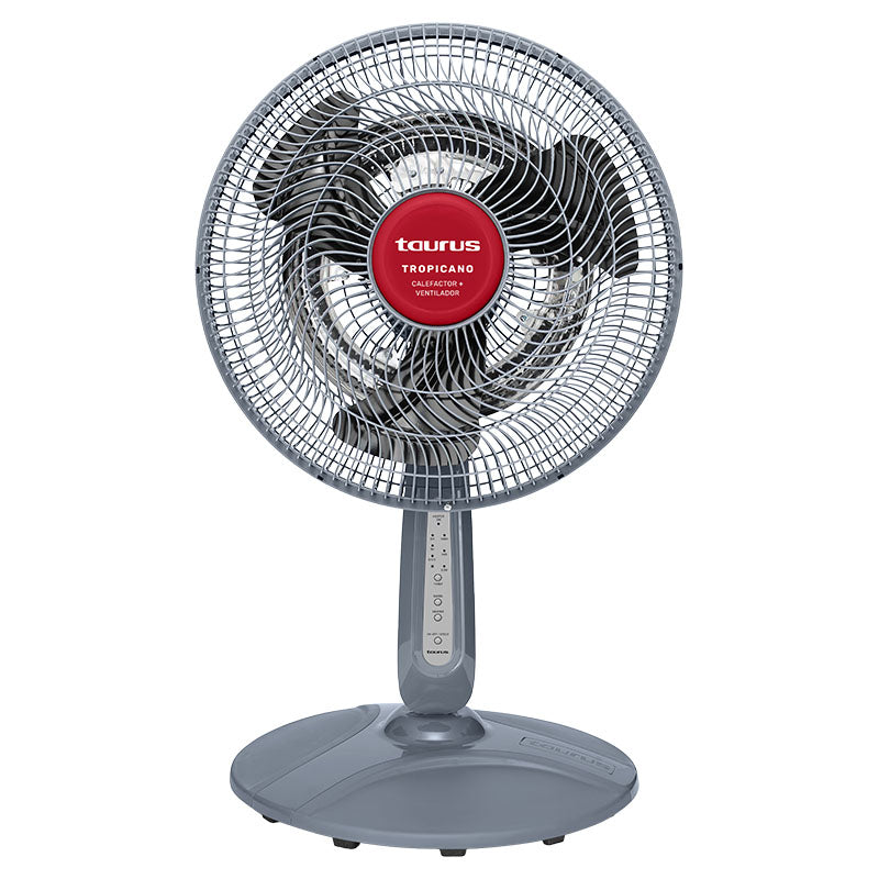 Ventilador - Calefactor  3 en 1 Tropicano 18" negro Taurus