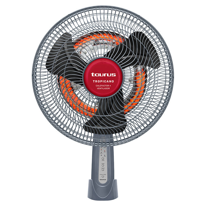 Ventilador - Calefactor  3 en 1 Tropicano 18" negro Taurus