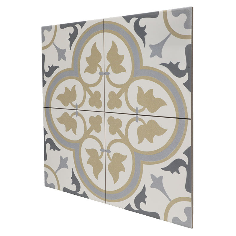 Porcelanato hidráulico 45 x 45 cm Dover beige 1,22 m²