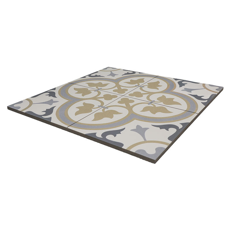 Porcelanato hidráulico 45 x 45 cm Dover beige 1,22 m²