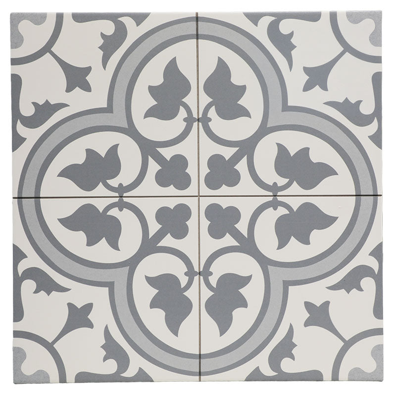 Porcelanato hidráulico 45 x 45 cm Dover azul 1,22 m²