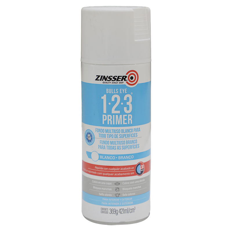 Spray imprimante sellador primer blanco satín 454 g