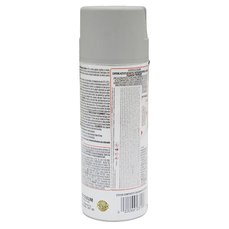 Spray anticorrosivo galvanizado gris mate 454 g