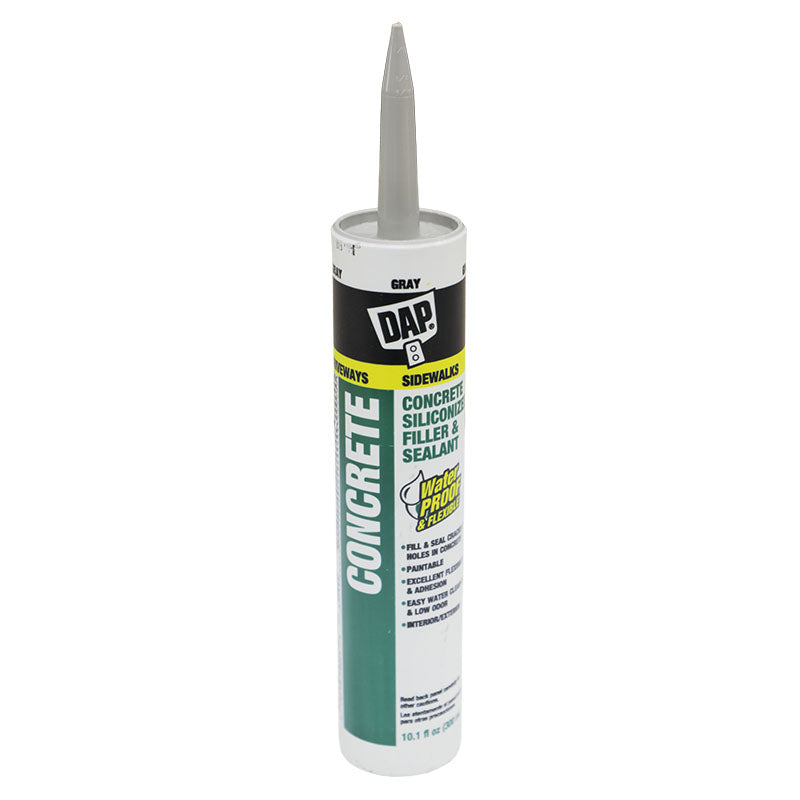 Sellador de silicón Concrete reparador de grietas 300 mL gris pintable