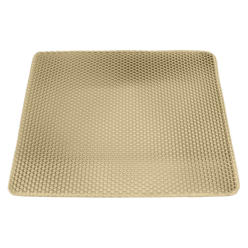 Alfombra para arenero de gato 75 x 55 cm 1 unidad varios colores