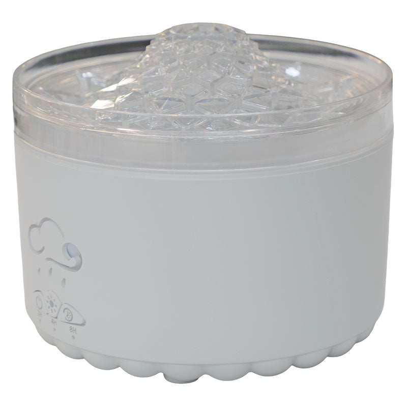 Difusor de aromas ultrasónico plástico de 300 ml plástico de conexión por cable USB con temporizador y control remoto