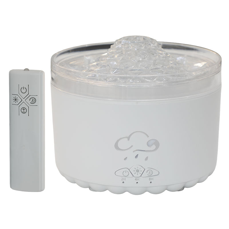Difusor de aromas ultrasónico plástico de 300 ml plástico de conexión por cable USB con temporizador y control remoto
