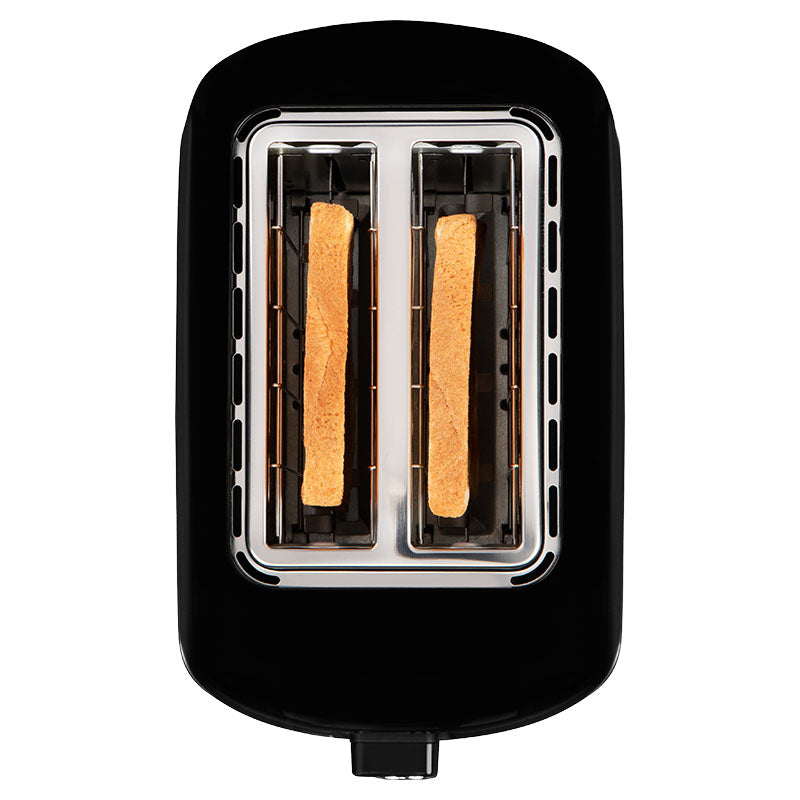 Tostadora de 2 rebanadas 800 W color negro Holstein Housewares