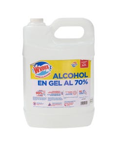 Alcohol en gel al 70% 9.5 litros