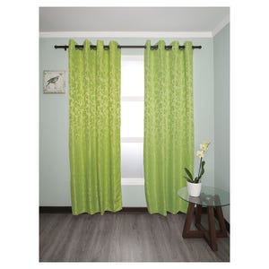 Cortina verde flores 137 x 229 cm (Precio por pieza) | Ferretería EPA Cortina verde flores 137 x 229 cm (Precio por pieza) | Ferretería EPA