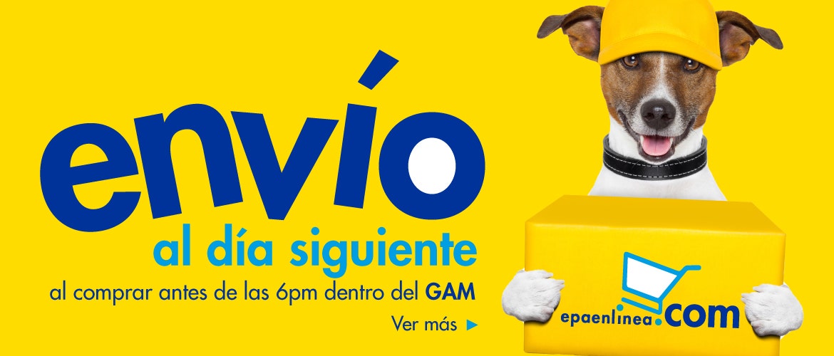 Entrega al día siguiente al comprar antes de las 6 | Ferretería EPA