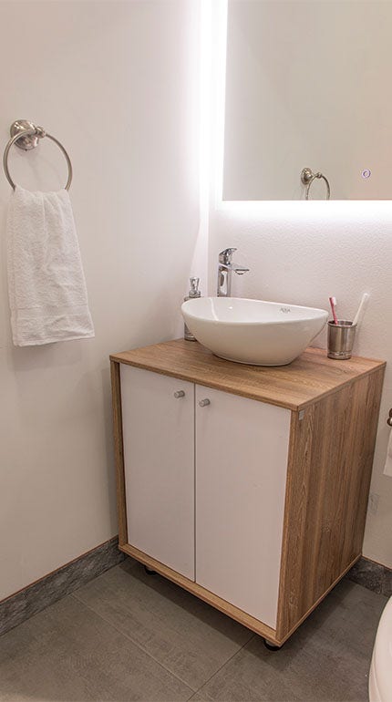 Baño funcional